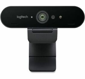 Logitech Brio 4K Webcam for Business, biometrics login with Windows Hello, Works with Microsoft Teams, Zoom, Google Meet, PC/Mac