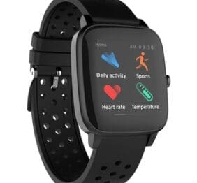 Supersonic 1.4" Touch Screen Smartwatch with Body Temperature Monitor