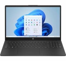 HP ca 15.6" Notebook - HD - 1366 x 768 - (Intel N-Series N100 Quad-core (4 Core) - 4 GB Total RAM - 128 GB Flash Memory - Jet Black - Refurbished