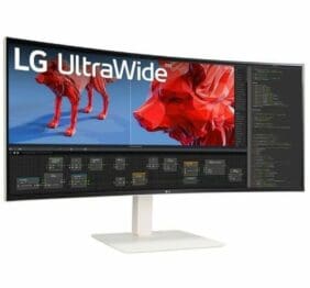 LG 38BR85QC-W 38" Class Curved Screen LCD Monitor