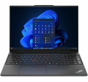 Lenovo ThinkPad E16 Gen 2 21M5000GUS 16" Notebook - WUXGA - AMD Ryzen 5 7535U - 16 GB - 256 GB SSD - English Keyboard - Black