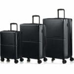 Earth Collection - 3-piece Hardside Luggage set - Black