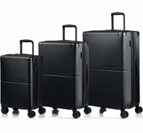 Earth Collection - 3-piece Hardside Luggage set - Black
