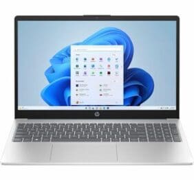 HP 15.6" Touchscreen Notebook - Full HD - 1920 x 1080 - (AMD Athlon Silver 7120U Dual-core (2 Core) - 8 GB Total RAM - 8 GB On-board Memory - 256 GB SSD - Moonlight Blue - Refurbished