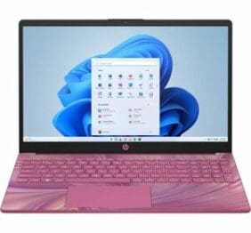 HP 15-fd0000 15-fd0109ds 15.6" Notebook - HD - Intel N-Series N100 - 4 GB - 128 GB Flash Memory - Sunkissed Plum