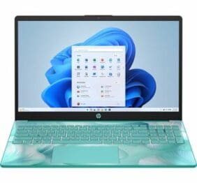 HP 15-fd0000 15-fd0110ds 15.6" Notebook - HD - Intel N-Series N100 - 4 GB - 128 GB Flash Memory - Aquamarine Sky