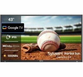 SYLVOX Deck Pro 2.0 OT43A2KHGD 43" Smart LED-LCD TV 2024 - 4K UHDTV - High Dynamic Range (HDR) - Black