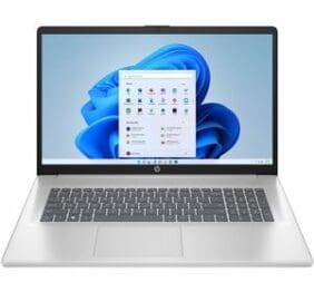 HP 17-cn3000 17-cn3003dx 17.3" Notebook - HD+ - Intel N-Series i3-N305 - 8 GB - 256 GB SSD - Natural Silver